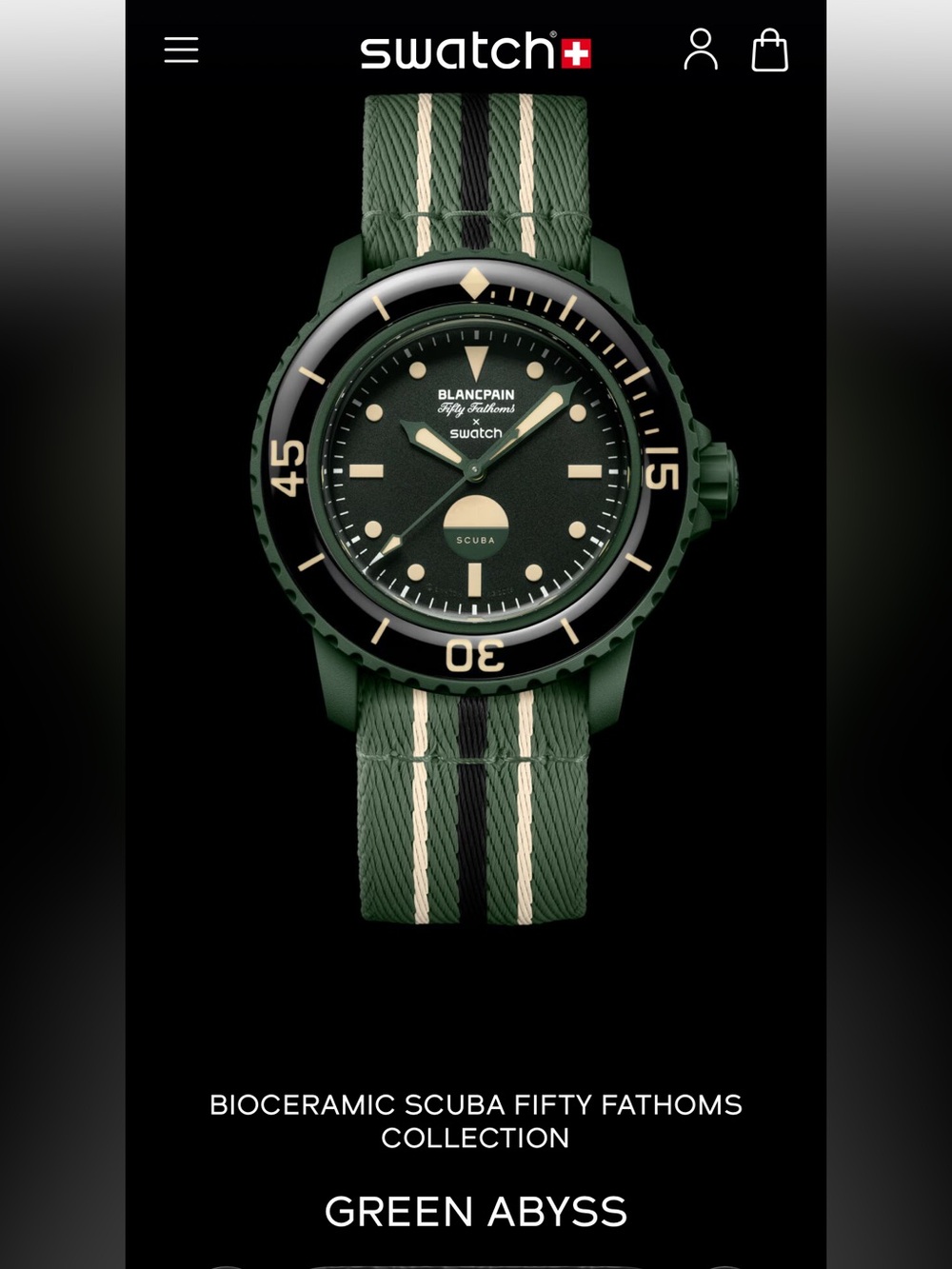 Blancpain X Swatch